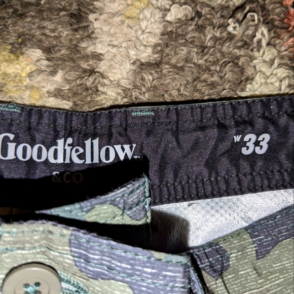 Goodfellow men's walking shorts lightweight with button and a drawstring inside - Picture 2 of 6